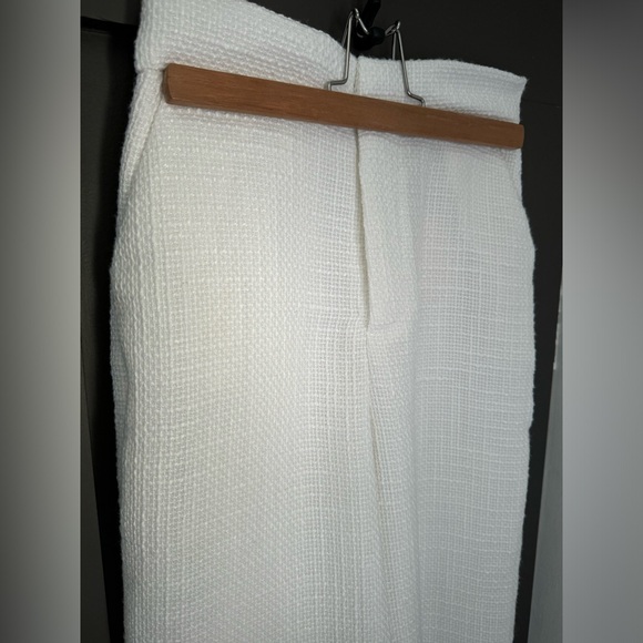 Showpo Walter’s Pant- Tweed Wide Leg Tailored Pant - Picture 4 of 8